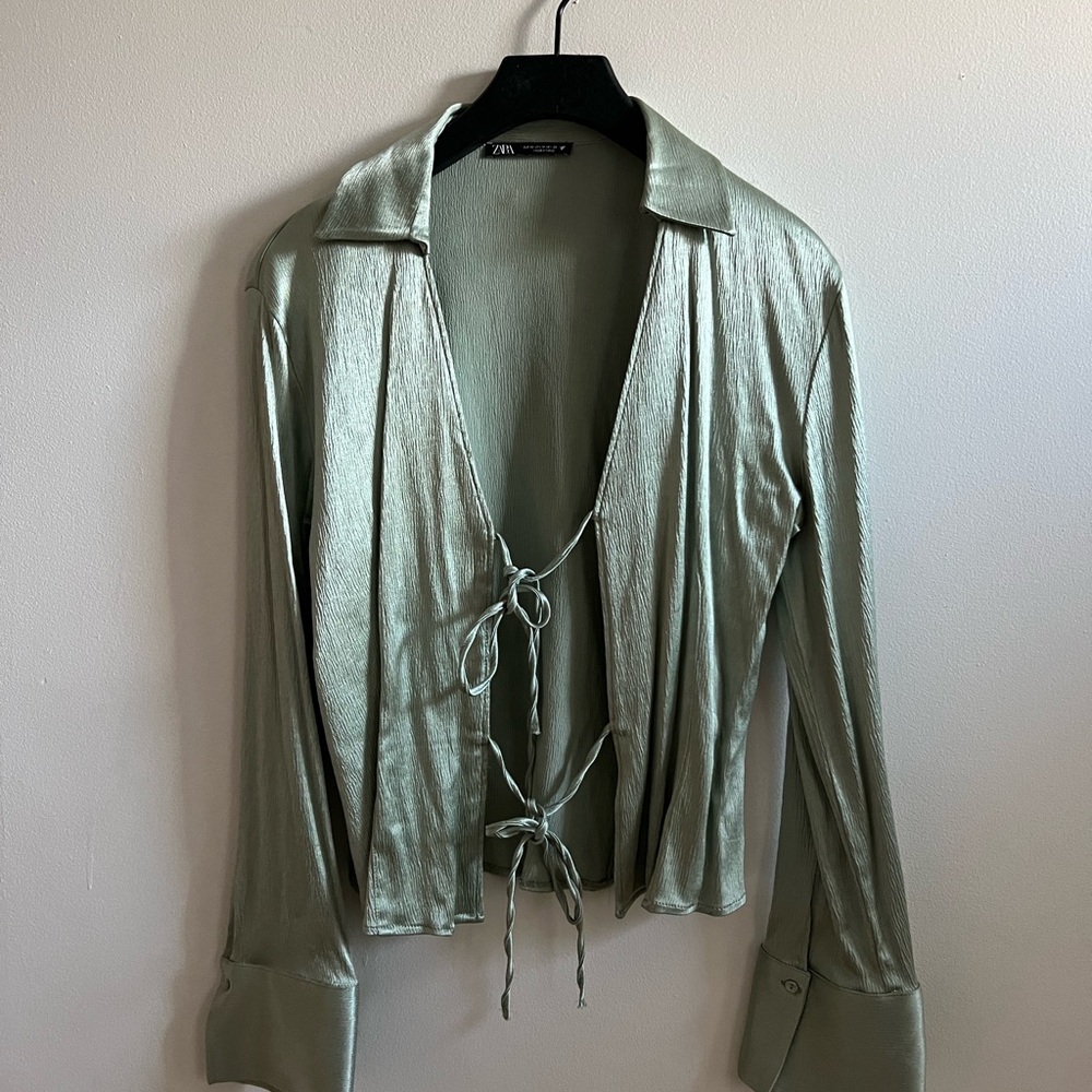 Zara pastel top